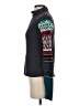 Free People Color Block Teal Turtleneck Sweater Size XS - photo 5