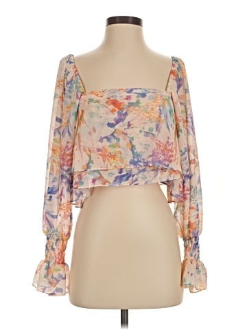 Amanda Uprichard 3/4 Sleeve Blouse (view 1)