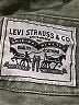Levi's 100% Cotton Graphic Green Jacket Size S - photo 6