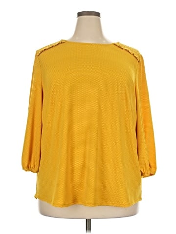 Adrianna Papell 3/4 Sleeve Top (view 1)