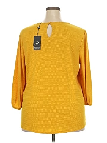 Adrianna Papell 3/4 Sleeve Top (view 2)