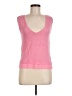 Sandro 100% Linen Pink Sleeveless Top Size M - photo 1