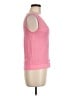Sandro 100% Linen Pink Sleeveless Top Size M - photo 4