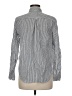Old Navy Stripes Gray Long Sleeve Button-Down Shirt Size M - photo 2