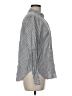 Old Navy Stripes Gray Long Sleeve Button-Down Shirt Size M - photo 5