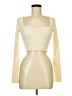 Zara Ivory Long Sleeve Top Size M - photo 1