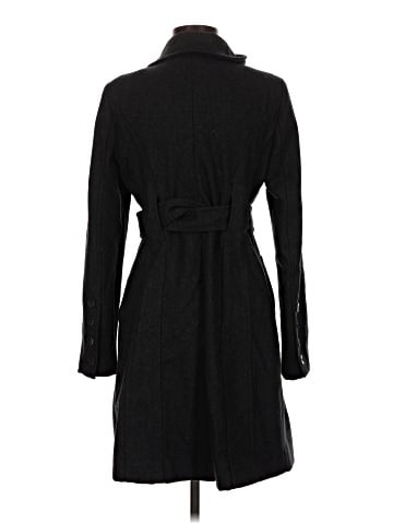 Black Rivet Coat (view 2)
