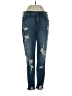 Express Stars Blue Jeans Size 4 short - photo 1