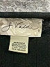 J Valdi 100% Polyester Black Casual Skirt Size M - photo 4