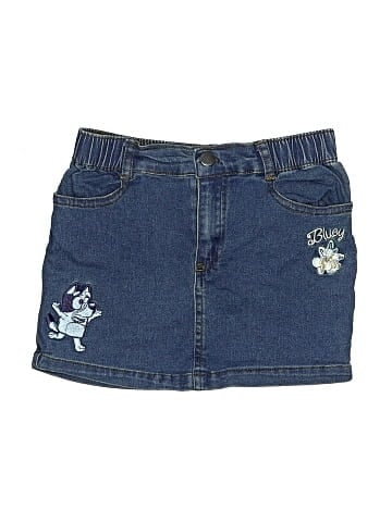 Bluey Denim Skirt (view 1)