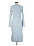 Nine West Blue Casual Dress Size M - photo 2