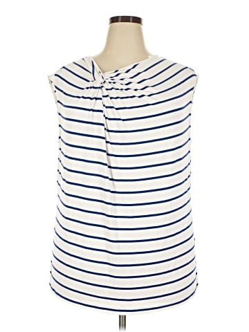 Lord & Taylor Sleeveless T-Shirt (view 1)