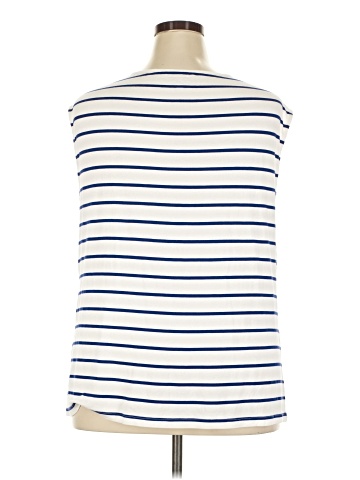 Lord & Taylor Sleeveless T-Shirt (view 2)