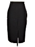 Nine West Solid Black Formal Skirt Size 10 - photo 1