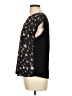 Papermoon 100% Polyester Black Short Sleeve T-Shirt Size L - photo 5