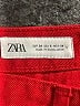 Zara Red Jeans Size 6 - photo 7