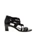 Rangoni Black Sandals Size 10 - photo 1