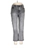 Kensie Chevron-herringbone Gray Jeans Size 12 - photo 1
