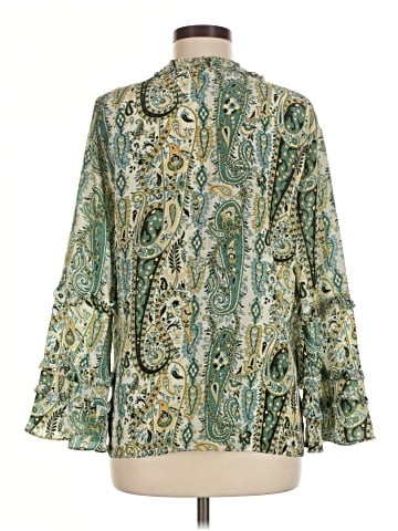 Kobi Halperin Long Sleeve Silk Top (view 2)