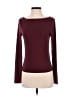 Dynamite Burgundy Long Sleeve Top Size S - photo 1