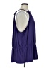 Tahari Purple Sleeveless Blouse Size 3X - photo 4