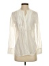 J.Crew 100% Cotton Ivory Long Sleeve Blouse Size 4 (petite) - photo 1