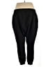 Mandala Solid Black Active Pants Size 4X - photo 2