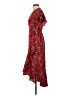 Max Studio Floral Red Casual Dress Size XS - photo 5