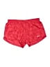 Nike 100% Polyester Hearts Red Athletic Shorts Size M - photo 1