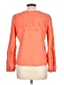 Adiva 100% Cotton Orange Long Sleeve Blouse Size L - photo 2