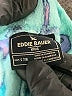 Eddie Bauer 100% Polyester Print Blue Casual Pants Size 7 - 8 - photo 3
