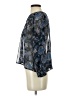 Astr Blue Long Sleeve Blouse Size S - photo 5