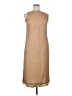 Garnet Hill 100% Silk Tan Cocktail Dress Size 14 (petite) - photo 1