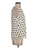 Rose + Olive 100% Polyester Ivory Sleeveless T-Shirt Size S - photo 4