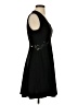 Guess 100% Polyester Solid Black Cocktail Dress Size 2 - photo 4