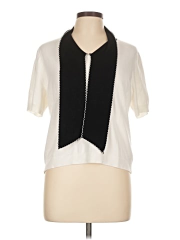 Adrianna Papell Short Sleeve Blouse (view 1)