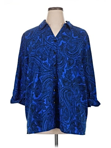 Catherines 3/4 Sleeve Blouse (view 1)