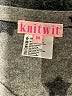 Knitwit 100% Cashmere Stars Gray Cashmere Pullover Sweater Size M - photo 7