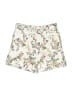 Zara Floral Ivory Shorts Size S - photo 1