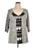 One World Gray Cardigan Size 1X - photo 1