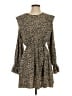 Zara Animal Print Brown Casual Dress Size S - photo 1