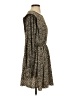 Zara Animal Print Brown Casual Dress Size S - photo 4