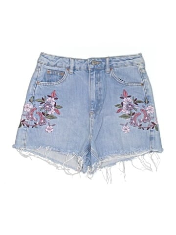 Topshop Denim Shorts (view 1)