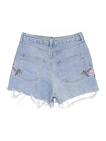 Topshop Denim Shorts (view 2)