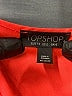 Topshop Orange Sleeveless Top Size 2 - photo 7