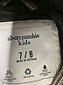 Abercrombie Kids 100% Polyester Metallic Silver Snow Jacket Size 7 - 8 - photo 3