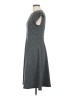 H&M Solid Gray Casual Dress Size M - photo 5