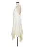 Halston Heritage Ivory Cocktail Dress Size 8 - photo 5