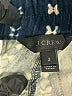 J.Crew 100% Cotton Print Blue Shorts Size 2 - photo 3