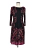 London Times Paisley Black Cocktail Dress Size 6 - photo 1